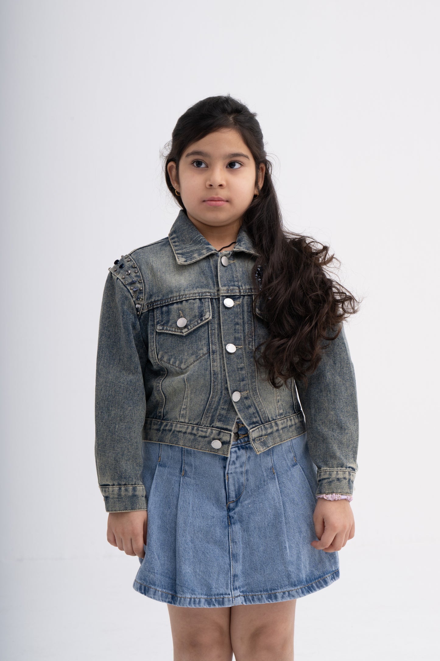 Rhinestone Jacket for Girls