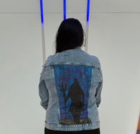 Rudraksh Denim Jacket - Inspired by the Divine energy of Lord Shiva