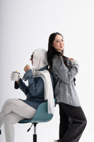 Bling Pinstripe Denim Jackets – “The One with the Sparkle”