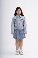 Cute and Classy Denim Jacket for Young Fashionistas