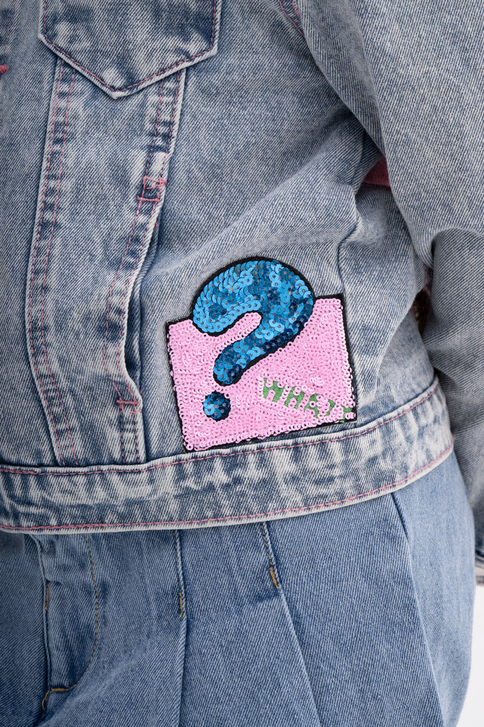 Cute and Classy Denim Jacket for Young Fashionistas