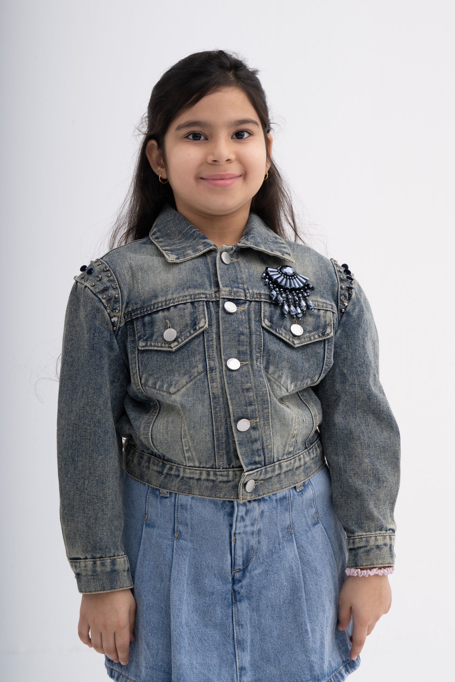 Rhinestone Jacket for Girls