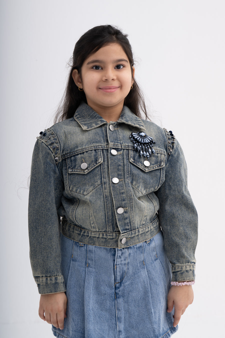 Rhinestone Jacket for Girls