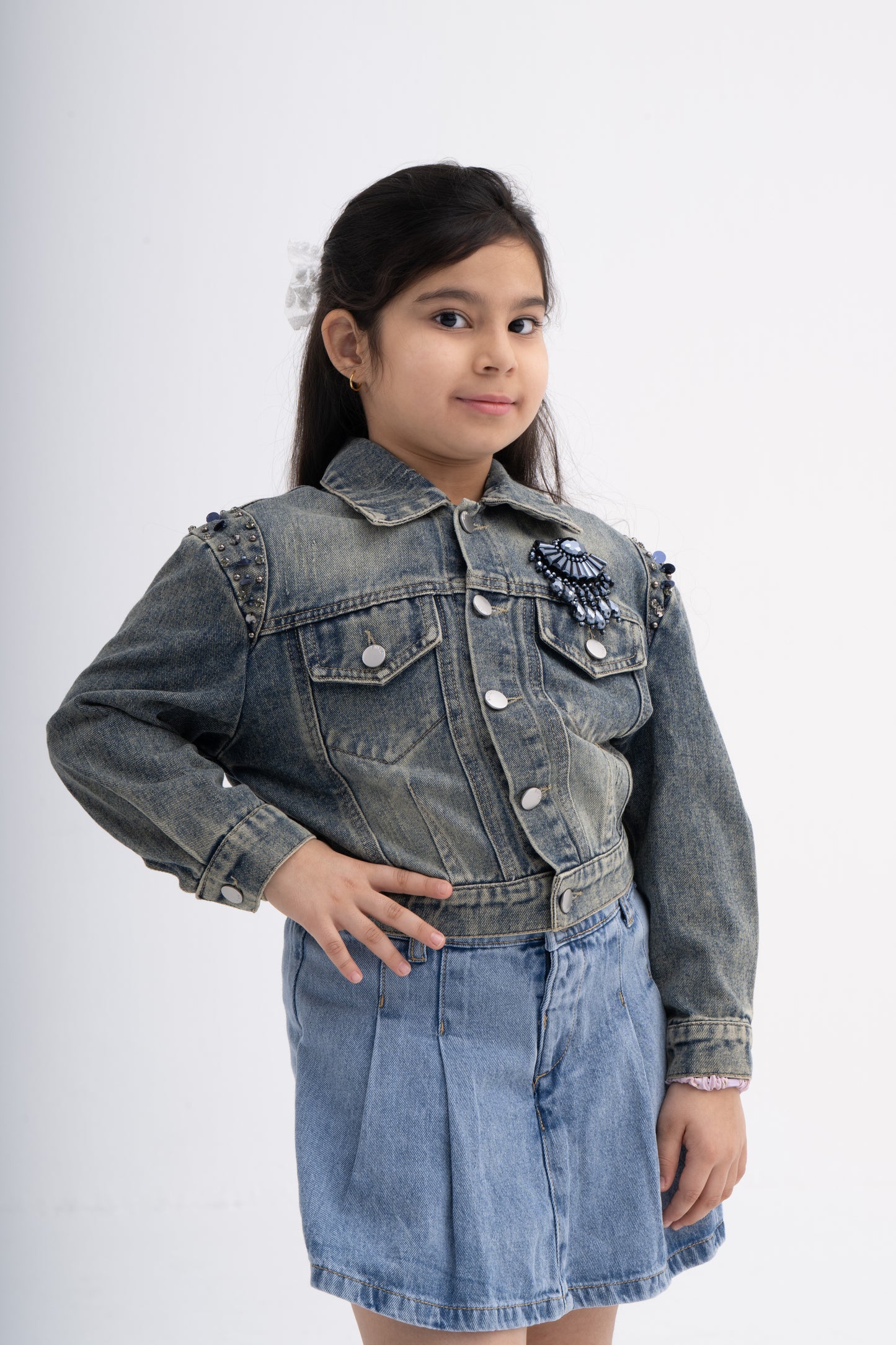 Rhinestone Jacket for Girls