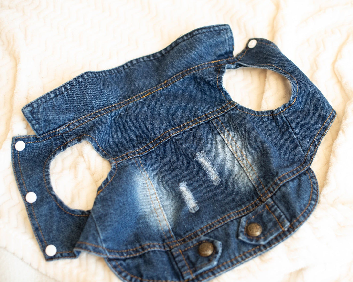 Pawfect Match-Cat Denim Jacket