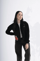 Classic Black Denim Jacket