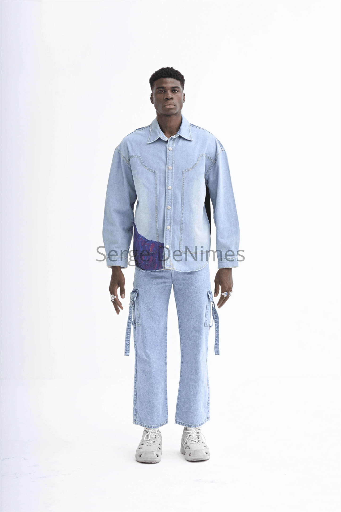 Men’s Galaxy Effect Denim Jacket