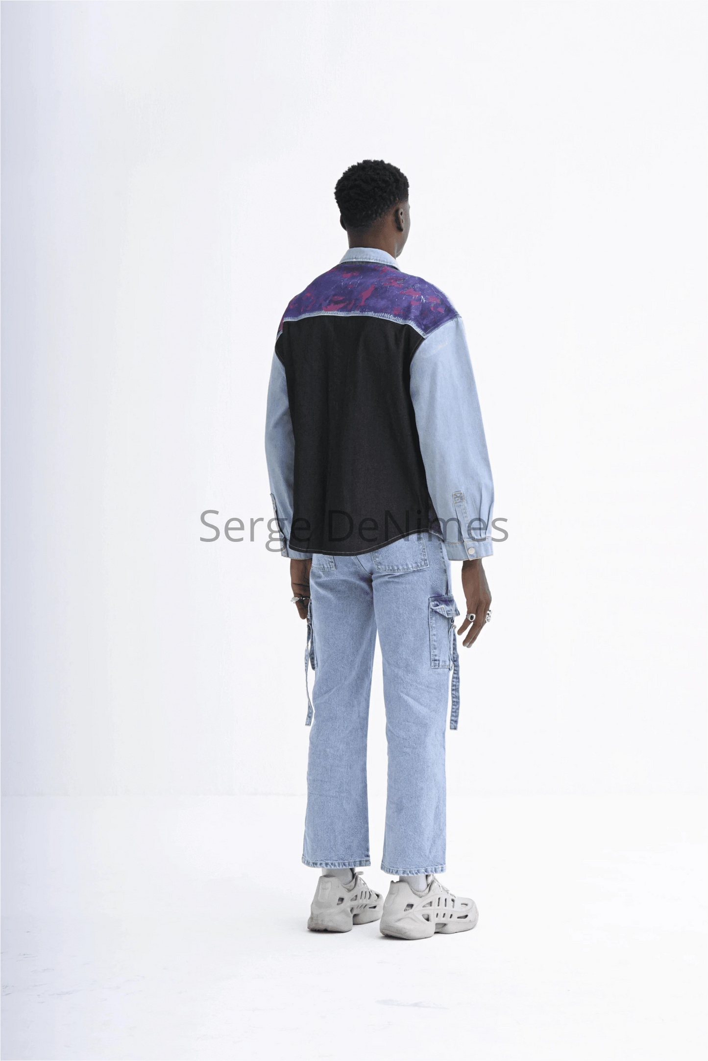Men’s Galaxy Effect Denim Jacket